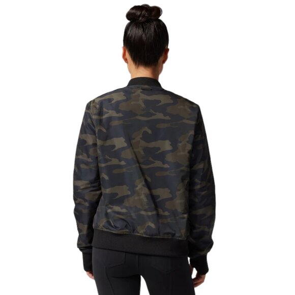 Blanc Noir XS Reversible Camo/Ink Bomber Jacket NEW WITH TAGS - Picture 2 of 9